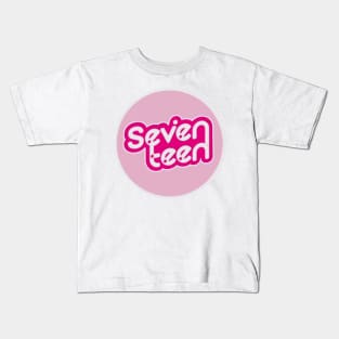 Seventeen retro design Kids T-Shirt